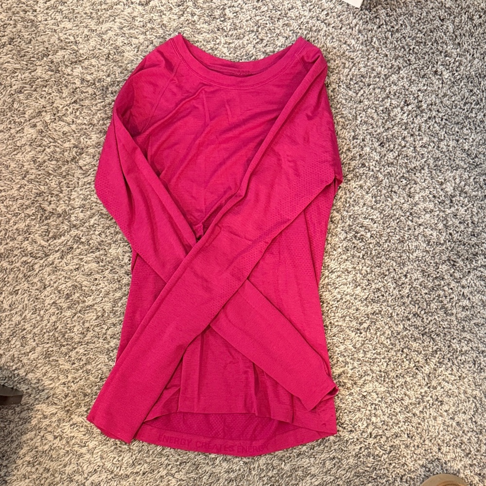 Lululemon Swiftly Long Sleeve-Size 8